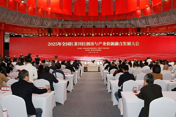 2025年全国红茶科技创新与产业创新融合发展大会在宜宾举行_fororder_大会现场-摄影-高学兵